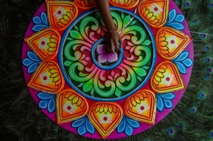 Hands that honour: Kajang family crafts LED-lit peacock kavadi for Thaipusam