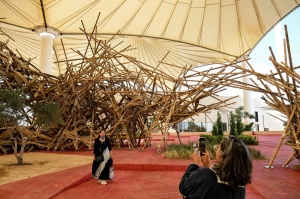 Saudi art biennale seeks to modernise Islamic tradition