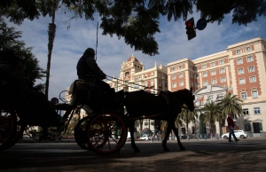 Last ride: Malaga’s horse-drawn carriages gallop toward the exit