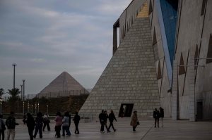 Grand Egyptian Museum gears up for grand opening near Giza pyramids, featuring Tutankhamun’s treasures and Ramses II statue