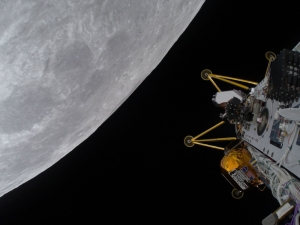Deja vu on the Moon: Second time unlucky as private US spaceship makes another less-than-perfect landing