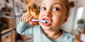 Cavities be gone! Children get tooth brushing lessons as UK battles dental care crisis
