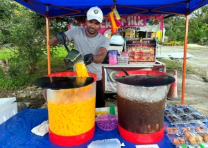 Ex-Harimau Malaya star Gopi’s drinks stall a Ramadan sensation in Pontian