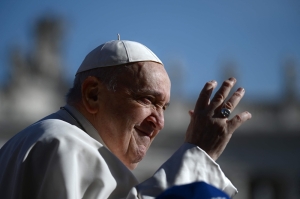 Papal mail surge: Italian post inundated with a staggering 150kg of letters for Pope Francis every day since hospitalisation