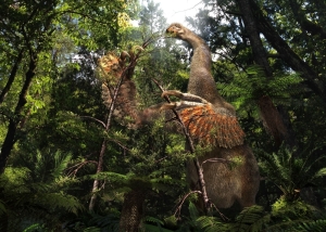 Duonychus: This dino shows when evolution gives you two claws, you make it work
