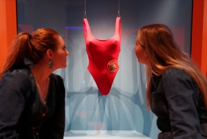 Bikinis, ‘Baywatch’ and British gold: Swimming’s stylish history on show