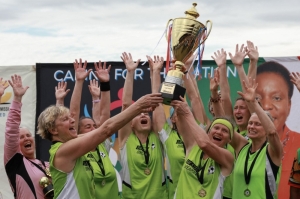 ‘Win or lose, it’s all about active ageing’: Selfies, goals and cheers at South Africa’s grannies World Cup