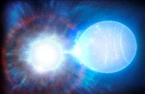 Astronomers spot two white dwarf stars doomed to die in a quadruple detonation