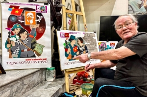Fifty years after the war, Vietnam’s propaganda art endures as a living relic