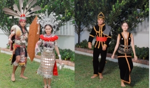 ‘Like a robot’: Syed Saddiq laughs off Kaamatan dance struggle with Bella Astillah (VIDEO)