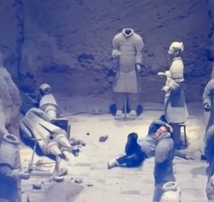 Tourist jumps barrier at Xi’an Terracotta Army museum, damages two clay warriors