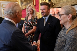 Arise Sir David! Football legend Beckham knighted