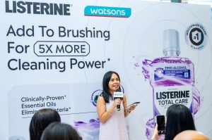 Mouthwash brand Listerine and Watson’s Malaysia kick off Swish &amp; Snap campaign to boost oral health