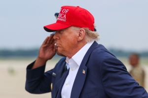 Trump unveils ‘Victory 45-47’ fragrance line as critics decry presidential profiteering as ‘grifting and graft’