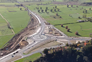 Speed limit lifted to 100km/h around new SH1 roundabout