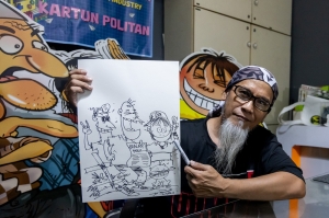Ujang’s next chapter: How Malaysia’s cartoon pioneer reinvented himself after losing his creations